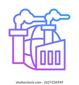 Elemento De Ícone De Poluição Para Design