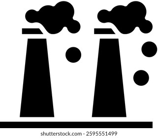 Pollution Icon Element For Design And Vector