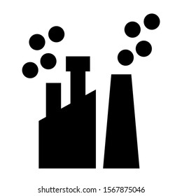 pollution icon isolated sign symbol vector illustration - high quality black style vector icons
