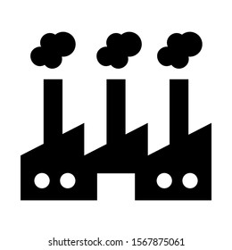 pollution icon isolated sign symbol vector illustration - high quality black style vector icons

