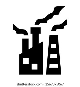 pollution icon isolated sign symbol vector illustration - high quality black style vector icons
