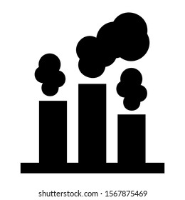 pollution icon isolated sign symbol vector illustration - high quality black style vector icons
