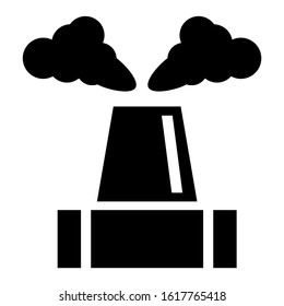 pollution icon isolated sign symbol vector illustration - high quality black style vector icons
