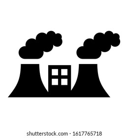 pollution icon isolated sign symbol vector illustration - high quality black style vector icons
