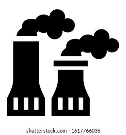 pollution icon isolated sign symbol vector illustration - high quality black style vector icons
