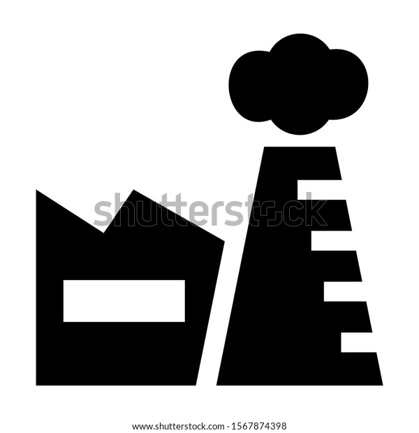 pollution icon isolated sign symbol\
vector illustration - high quality black style vector\
icons\
