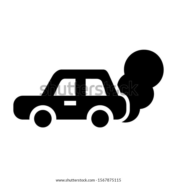 pollution icon isolated sign symbol\
vector illustration - high quality black style vector\
icons\
