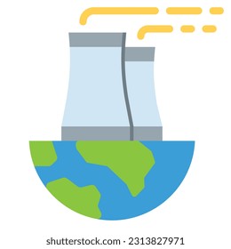 icono de la contaminación , salvar el mundo , el medio ambiente
