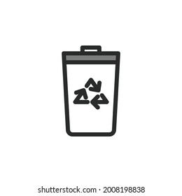 pollution icon, set, vector, illustration outline art for Pollution. 