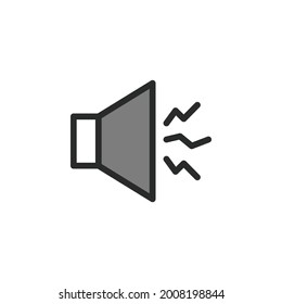 icono de contaminación, set, vector, ilustración contorno arte para contaminación. 