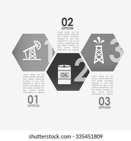 pollution infographics design, vector illustration eps10 graphic 