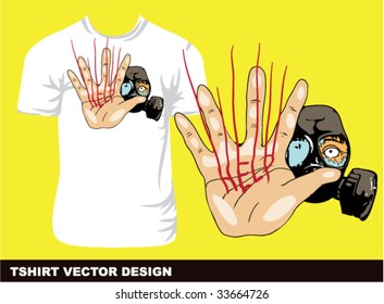 pollution t shirt design