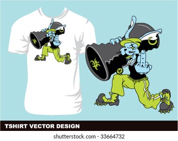 pollution t shirt design