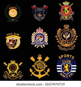 
Polo Badges 9 Design Bundle