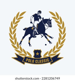 Polo Classic Logo Vector Design