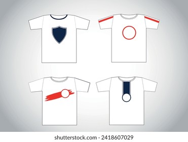 
Polo design template. Polo corporate design, front view.