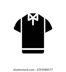 Polo Glyph Icon. Polo Icon