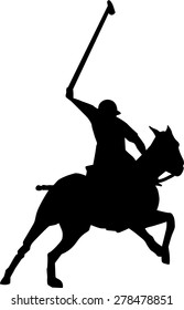 Polo Player Silhouette