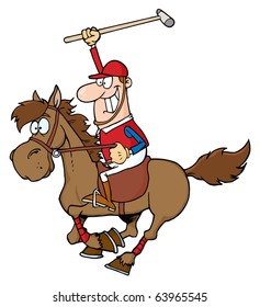 Polo Player Polo Vector Illustration