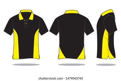1,236 Black button up shirt template Images, Stock Photos & Vectors ...