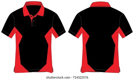 red black polo