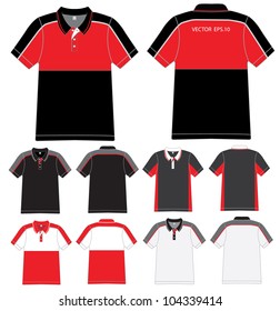 polo shirt design Vector template