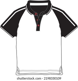 Plantilla de vector de diseño de camisas polo