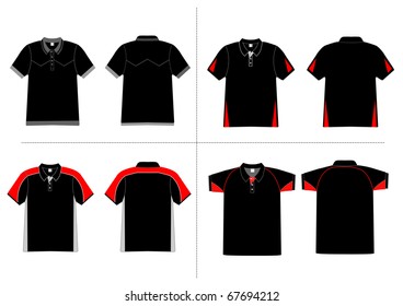 polo shirt design Vector template