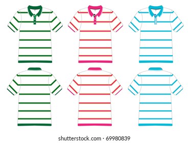 Polo shirt design Vector template