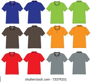 polo shirt design Vector template