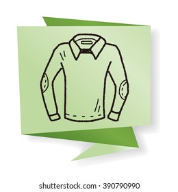 polo shirt doodle