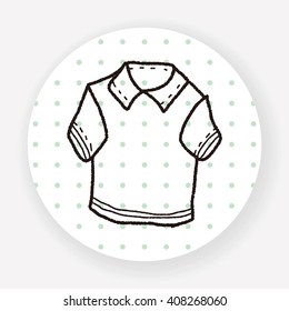 polo shirt doodle