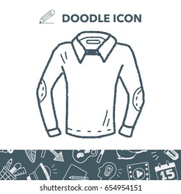 polo shirt doodle