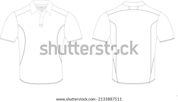 Polo Shirt Editable Vector Illustration Template,
Sportswear Cricket Shirt, Menswear Template Cricket Uniform,
Digital Cloths Graphic