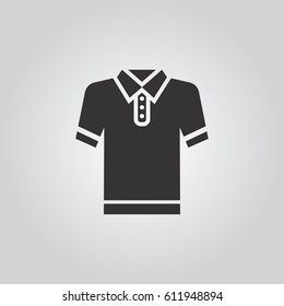 Polo shirt icon