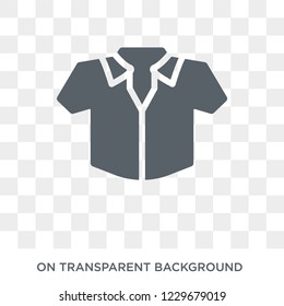 Polo Shirt icon. Polo Shirt design concept from Clothes collection. Simple element vector illustration on transparent background.