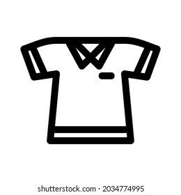 polo shirt icon or logo isolated sign symbol vector illustration - high quality black style vector icons
