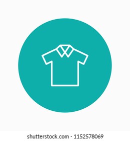 polo shirt icon vector