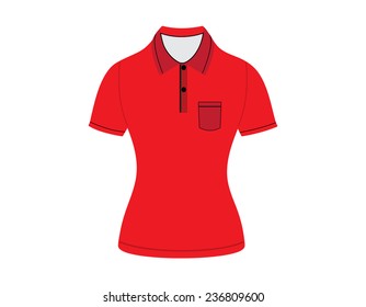 286 Womens polo design template Images, Stock Photos & Vectors ...