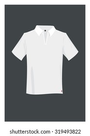 polo shirt simple illustration