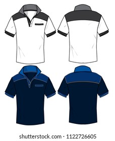 polo shirt vector