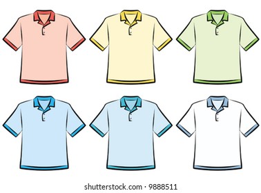 Polo shirt - Vector Illustration