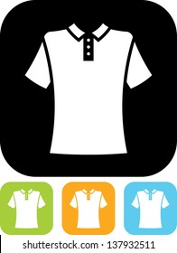Polo shirt vector isolated