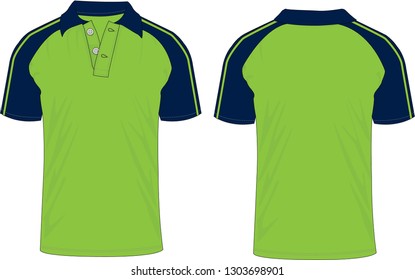polo shirt vector template