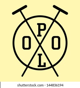 polo sports team vector art