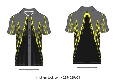 polo Tshirt design, uniform template
