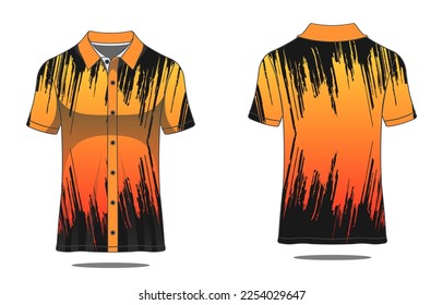 polo Tshirt design, uniform template