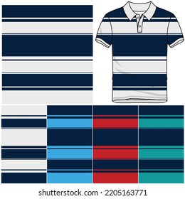 Polo t-shirt mockup template design for soccer jersey, football kit, golf, tennis, sportswear.