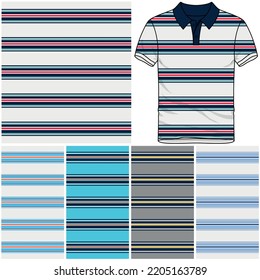 Polo t-shirt mockup template design for soccer jersey, football kit, golf, tennis, sportswear.