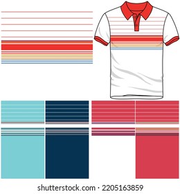 Polo t-shirt mockup template design for soccer jersey, football kit, golf, tennis, sportswear.